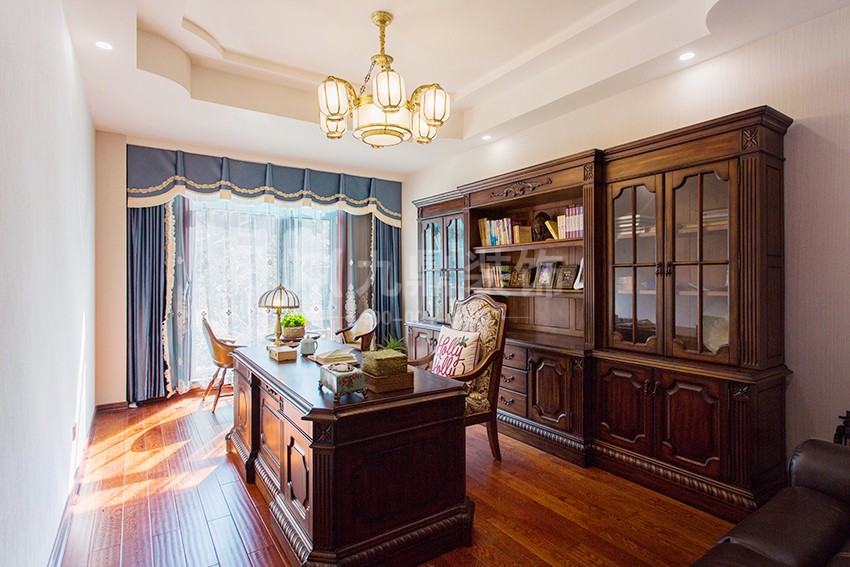 別墅書房裝修效果圖.jpg